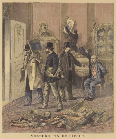 Merész rablás alkotó: after Henri Meyer