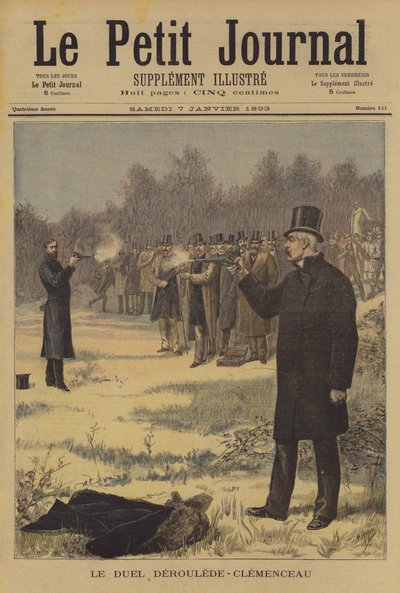 Párbaj Paul Deroulede és Georges Clemenceau között alkotó: after Henri Meyer