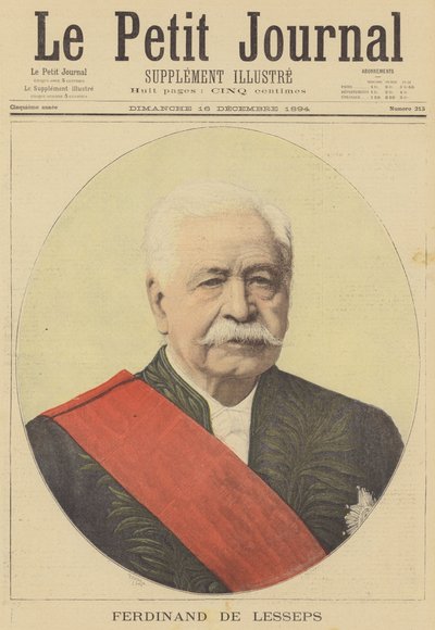 Ferdinand de Lesseps alkotó: after Henri Meyer