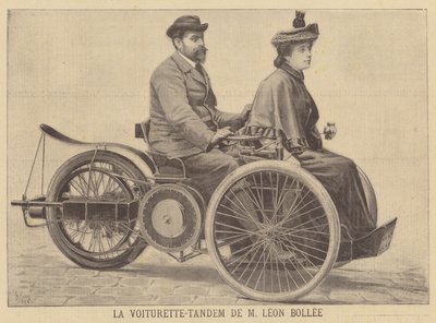 Leon Bollee tandemkocsi alkotó: after Henri Meyer