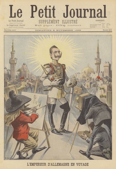 A német császár útjain alkotó: after Henri Meyer