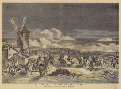 A valmyi csata (1792) alkotó: after Horace Vernet