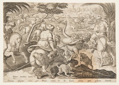 A struccvadászat alkotó: after Jan van der Straet, called Stradanus