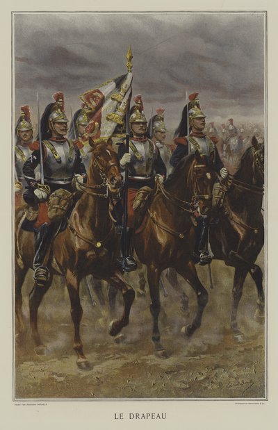 A zászló alkotó: after Jean Baptiste Edouard Detaille