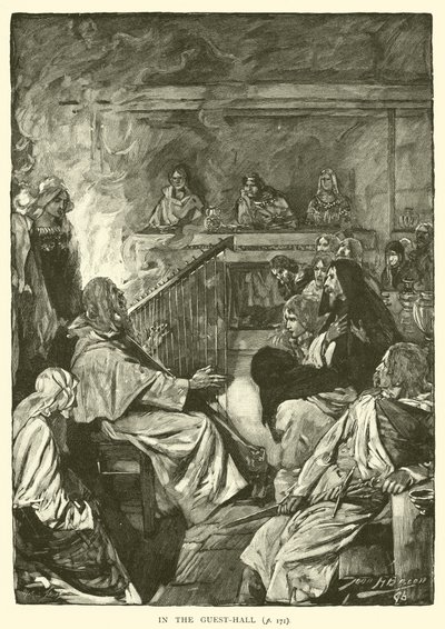 A vendégszobában alkotó: after John Henry Frederick Bacon