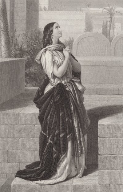 Imádat alkotó: after John Rogers Herbert