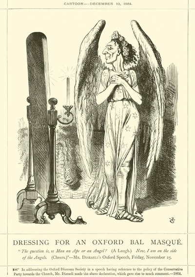 Öltözködés egy Oxford Bal Masque-ba alkotó: after John Tenniel