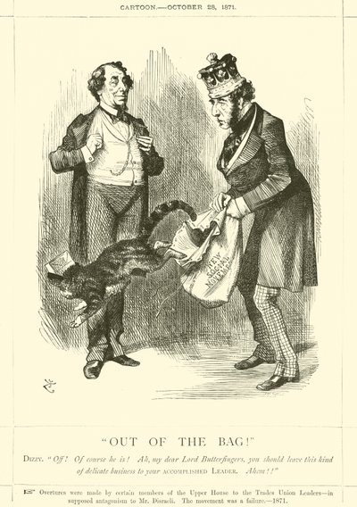 Ki a táskából! alkotó: after John Tenniel