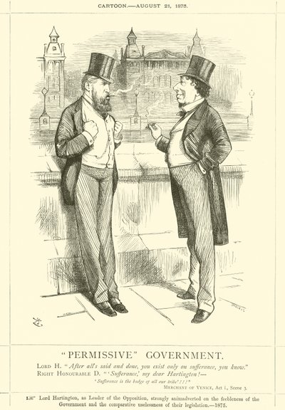 Megengedő kormány alkotó: after John Tenniel