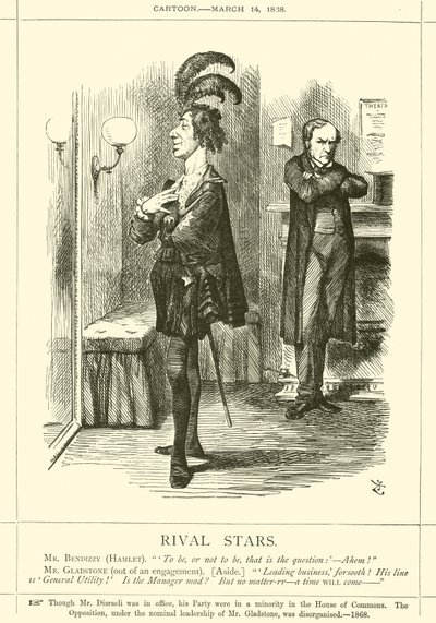 Rivális sztárok alkotó: after John Tenniel