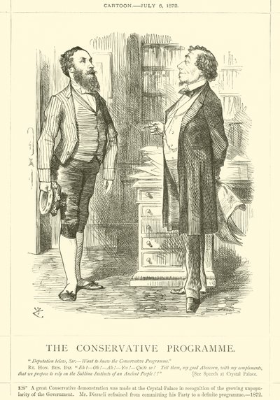 A konzervatív program alkotó: after John Tenniel