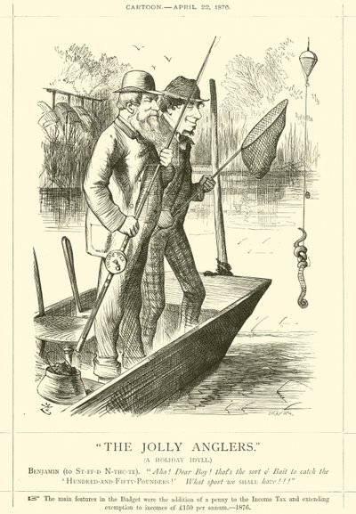 A Jolly Horgászok, Ünnepi idill alkotó: after John Tenniel