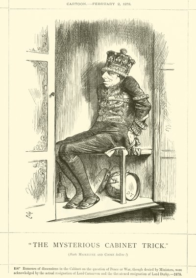 A titokzatos kabinettrükk alkotó: after John Tenniel
