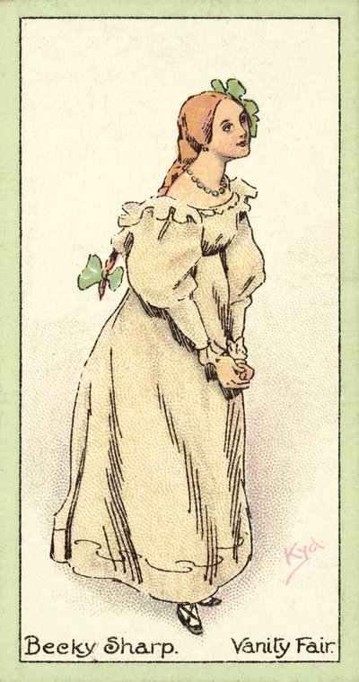 Becky Sharp, Vanity Fair (chromolitho) alkotó: after Joseph Clayton Clarke