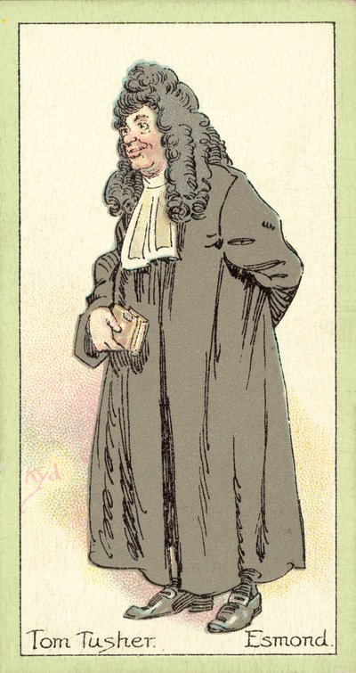 Tom Tusher, Esmond (chromolitho) alkotó: after Joseph Clayton Clarke
