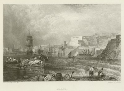 Málta alkotó: after Joseph Mallord William Turner