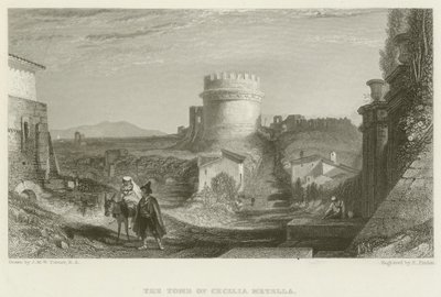 Cecilia Metella sírja alkotó: after Joseph Mallord William Turner