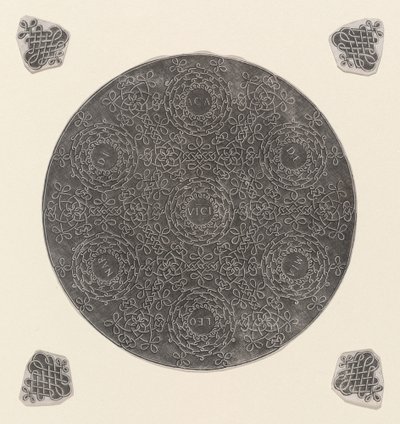 Negyedik csomó alkotó: after Leonardo da Vinci