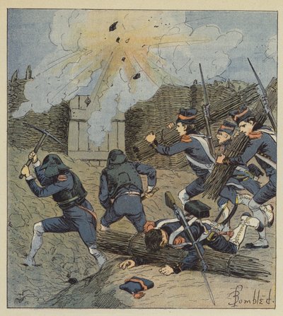 A régi terek egyike sem volt biztonságban, már nem tartható alkotó: after Louis Charles Bombled