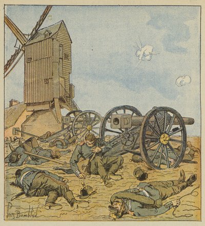 Német akkumulátort leszereltek a zefirok alkotó: after Louis Charles Bombled