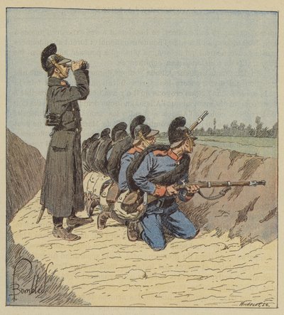 Bajor a szeletben alkotó: after Louis Charles Bombled