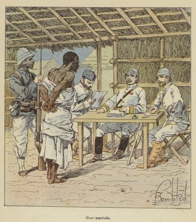 Hadbíróság alkotó: after Louis Charles Bombled