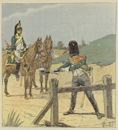Sárkány és sárkányszappan alkotó: after Louis Charles Bombled