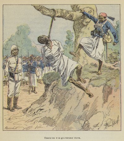 Hova kormányzó kivégzése alkotó: after Louis Charles Bombled