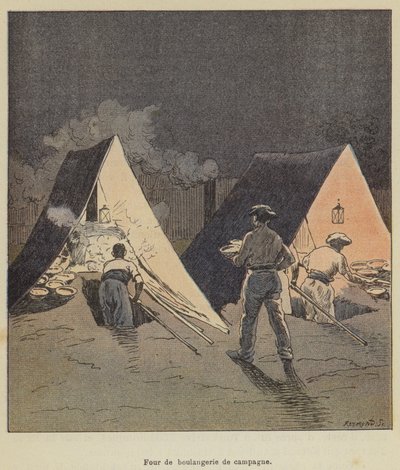 Vidéki pékség sütő alkotó: after Louis Charles Bombled