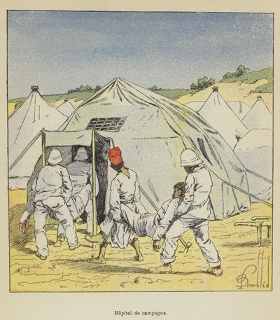 mezei kórház alkotó: after Louis Charles Bombled