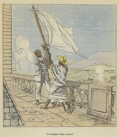 A fehér zászló lobog alkotó: after Louis Charles Bombled