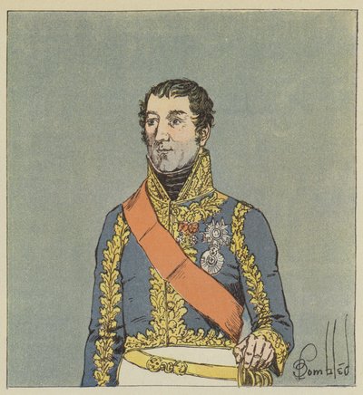 Mortier marsall alkotó: after Louis Charles Bombled