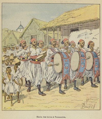 Nuba of Turcos Antananarivóban alkotó: after Louis Charles Bombled