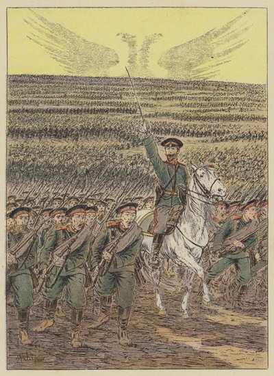 Orosz Hadsereg alkotó: after Louis Charles Bombled