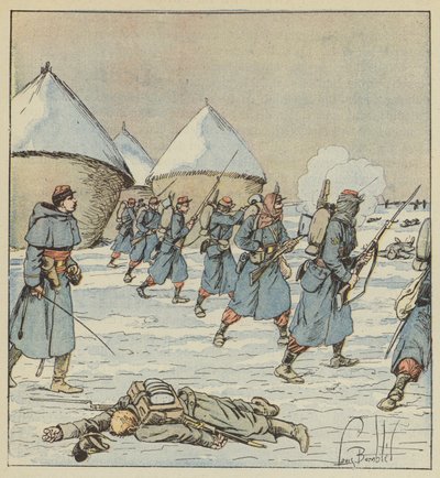 Március 34-i harcosok alkotó: after Louis Charles Bombled