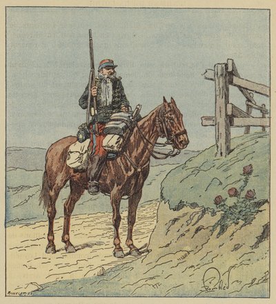 A 6. huszárok csillaga alkotó: after Louis Charles Bombled