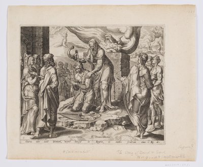 Sámuel Dávid felkenése alkotó: after Maarten van Heemskerck