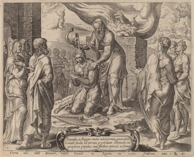 Sámuel Dávid felkenése alkotó: after Maerten van Heemskerck