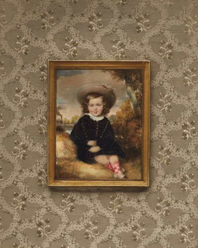 Johann, Liechtenstein hercegének portréja gyermekként, 1844 alkotó: after Moritz Michael Daffinger