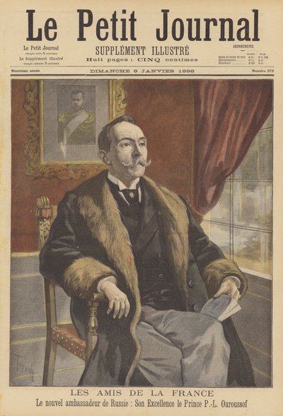 Lev Pavlovics Urusov, Oroszország új francia nagykövete alkotó: after Oswaldo Tofani