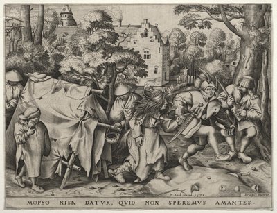 Mopsus és Nisa esküvője alkotó: after Pieter Bruegel
