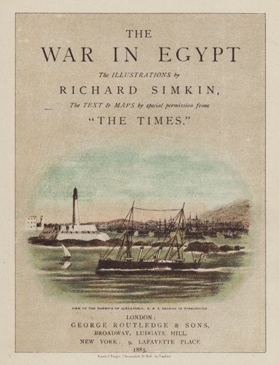 Címlap Illusztráció Az egyiptomi háborúhoz alkotó: after Richard Simkin