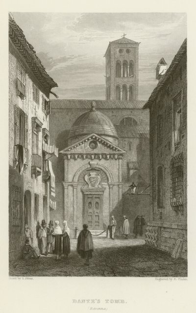 Dantes sírja, Ravenna alkotó: Samuel (after) Prout