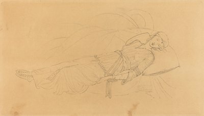 Az alvó szépség alkotó: after Sir Edward Coley Burne Jones