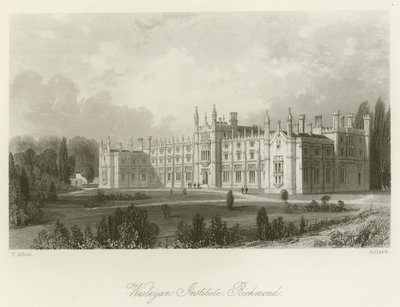Wesleyan Institute, Richmond alkotó: after Thomas Allom