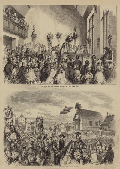 A Dunmow Flitches alkotó: after Thomas Harrington Wilson