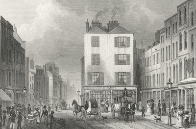 Középső sor, Holborn, 1830 alkotó: Thomas Hosmer after Shepherd