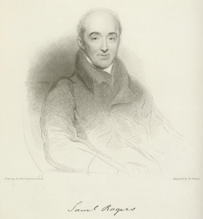 Samuel Rogers alkotó: after Thomas Lawrence