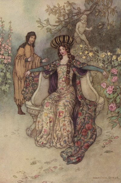 Geoffrey Chaucer, Vers alkotó: after Warwick Goble