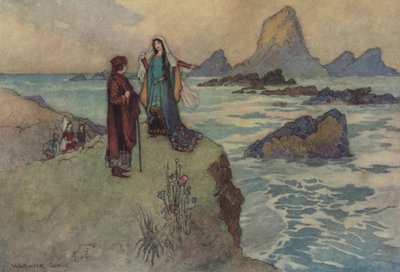 Geoffrey Chaucer, Franklin meséje alkotó: after Warwick Goble